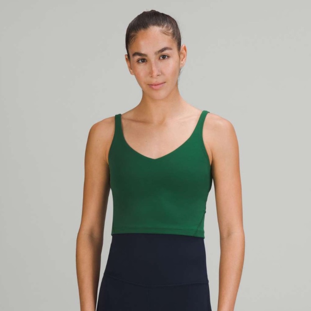 Lululemon align tank Everglade green 4